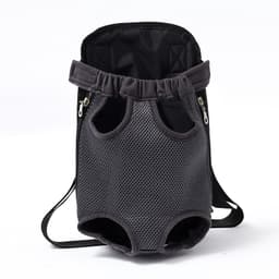 Ryggsäck transportväska för husdjur Svart M / 2.5-3.5 kg