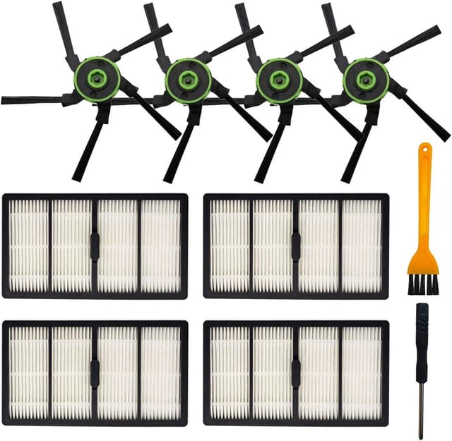 10-pack dammsugartillbehörssats för iRobot Roomba S9 (9150), s9 plus (9550) MultiColor