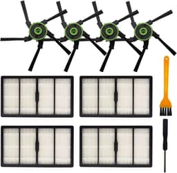 10-pack støvsuger tilbehørssett for iRobot Roomba S9 (9150), s9 plus (9550) Flerfarget