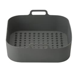 20 cm fyrkantig återanvändbar silikon Air Fryer Ugn tillbehör