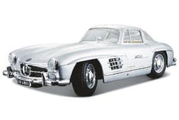 Mercedes Benz 300 SL (1954) 1:18 sølv