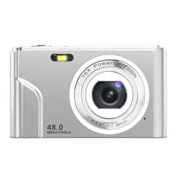 Digikamera 1080P 48 megapikseliä 16x zoom Silver