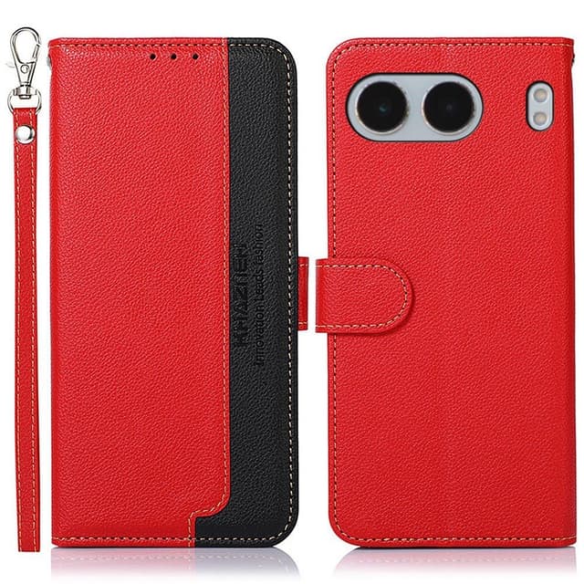 KHAZNEH OnePlus Nord 4 Lompakkokotelo Nahkainen Flip Cover