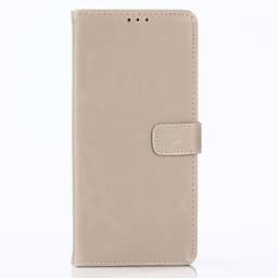 Retro Stand Pung Cover til Samsung Galaxy Note 9 - Beige