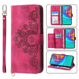 Til Samsung Galaxy A16 5G / A16 4G Cover med Blomstermønster Wallet Cover