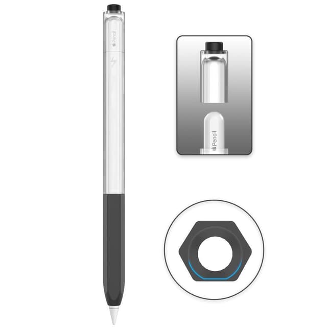 Apple Pencil (2:a gen) AHASTYLE PT-LC05 Pennskydd Silikon fodral