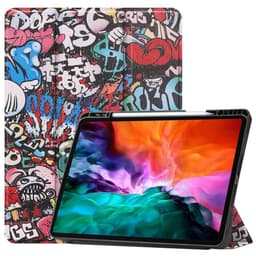 iPad Pro 12.9"" 2021 Trippeldeksel med smal passform - Graffiti