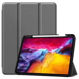 iPad Pro 11 2021 kolminkertainen jalustan tablettikotelo - harmaa