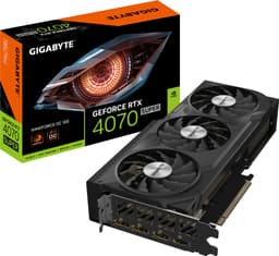 Gigabyte GeForce RTX 4070 Super Windforce OC grafikkort (12GB GDDR6X)