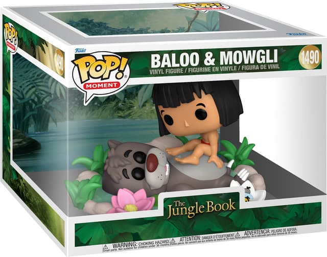 Funko The Jungle Book actionfigur (Baloo & Mowgli)
