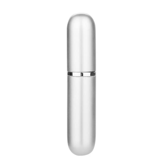 Mini refill sprayflaske for parfyme 6 ml Sølv