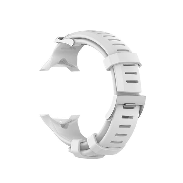 Silikonklokkerem for Suunto D6 Dive/D6i NOVO/D6i ZULU Hvit
