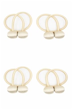 Magnetiskt gardinomtag Guld 2-pack 4-pack