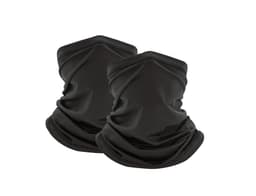Skidmask / halsvärmare Svart 2-pack Svart M