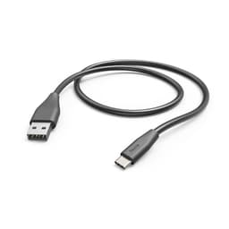 Laddkabel USB-A till USB-C Svart 1,5m