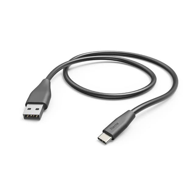 Laddkabel USB-A till USB-C Svart 1,5m