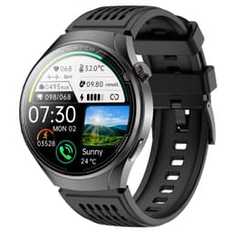 Smartwatch med sömnhjälp och massage Svart