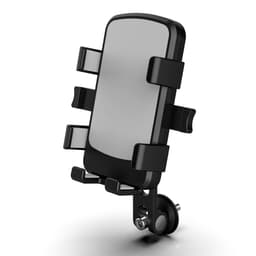 Universal telefonholder til styr - Passer til cykel/motorcykel Sort