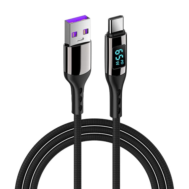 USB C-hurtigladekabel PD 100 W Sort 2 m