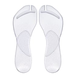 Inläggssulor för bågestöd för sandaler och flipflops 1 par Transparent