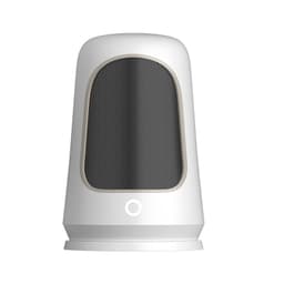 Vifteovn/romvarmer 1200W med rask oppvarming og stillegående drift Hvit