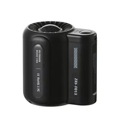 Oppladbar vifte med 3 hastigheter og belteklips Black