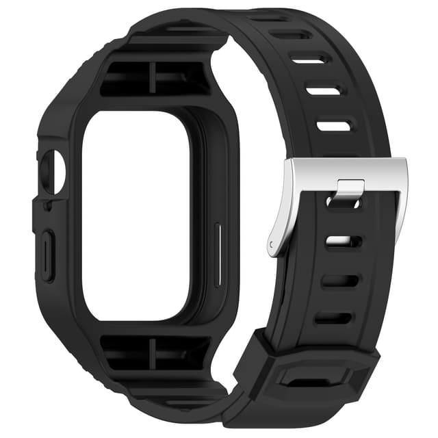 Urrem med beskyttende etui til Huawei Watch Fit 3 Sort