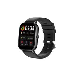 IP67 Vattentät 1,83"" HD Touch Screen Smart Watch Svart