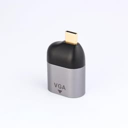 NÖRDIC USBC til VGA Adapter 1080p 60Hz Space Grey Aluminium