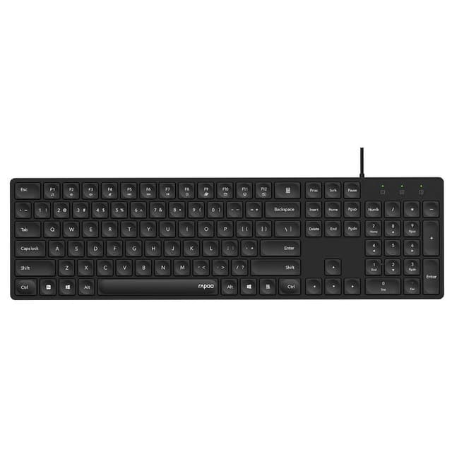 Tastatur NK8020 USB Kablet Svart