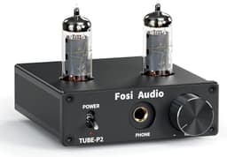 Fosi Audio P2 Hodetelefonforsterker Vakuumrør Hodetelefonforsterker Mini Hi-Fi Stereo Audio