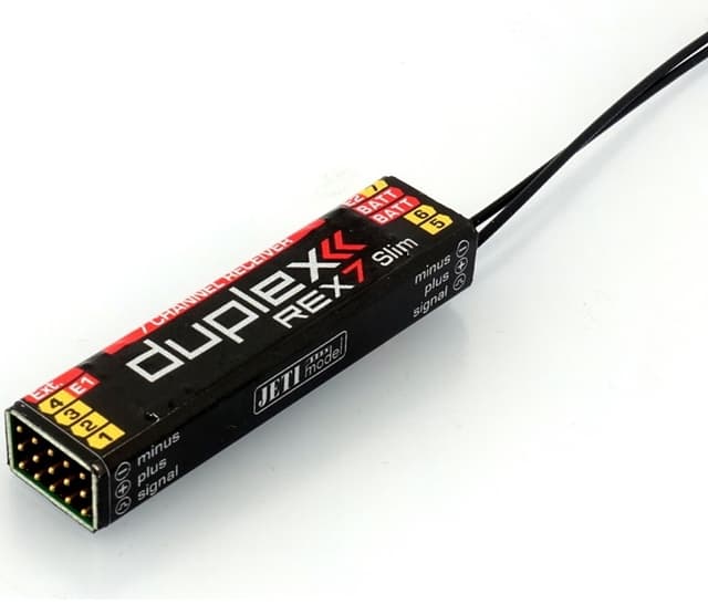 Jeti Duplex 2.4GHz REX  7 Slim Mottaker 7ch