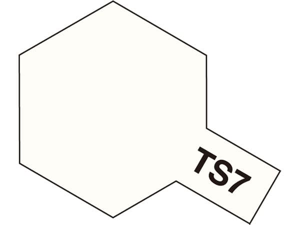 Tamiya TS Spray Lakk : Racing White TS-7 100ml