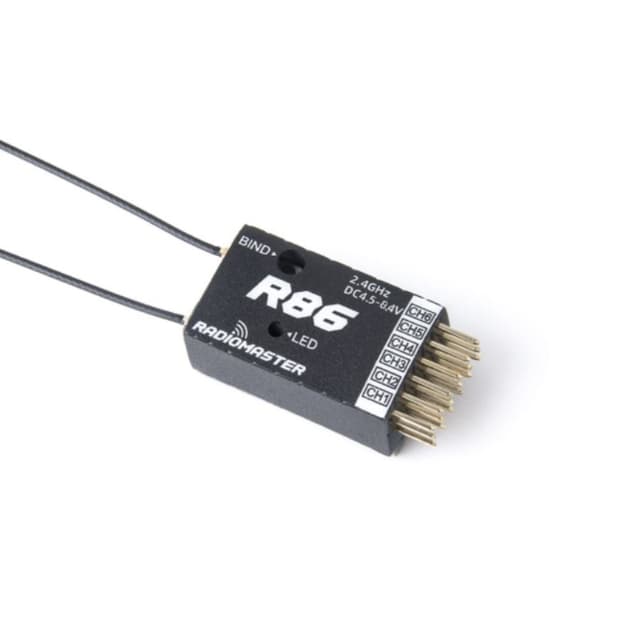 Radiomaster D16 R86 V2 6ch Receiver LBT | Elgiganten | Elgiganten