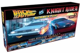 Scalextric Bilbane - Time Machine vs K.I.T.T