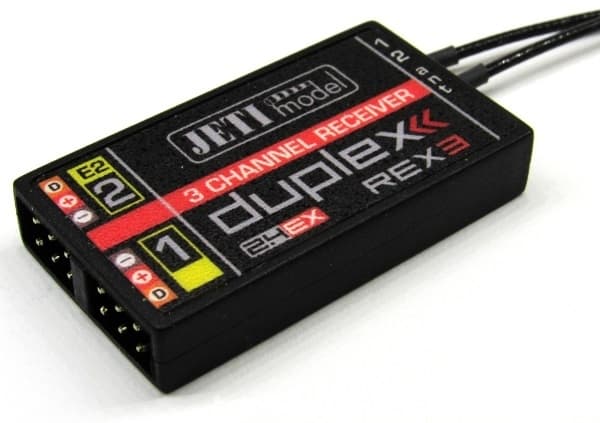 Jeti Duplex 2.4 GHz REX 3 A20-mottagare