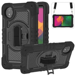 SKALO Xiaomi Redmi Pad SE 8.7 Ekstra stødsikker Armor 360 håndtag/stativ Cover -. Sort