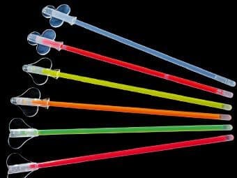 Glowstick DrinkPinne 15-pakning med langvarig lyskraft