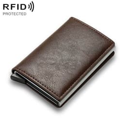 PopUp-lompakko RFID-suojauksella, ruskea