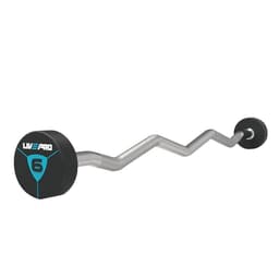 LivePro Urethane Ez Curl Barbell 25 kg