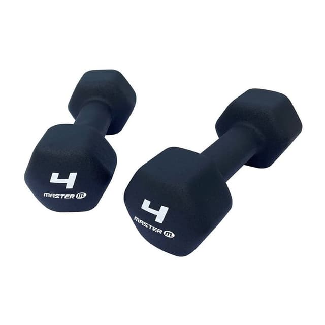 Master Fitness Neoprenhantlar i par, Hantler Neoprene 4 kg