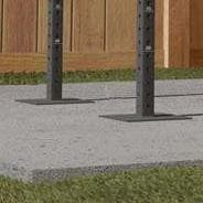 Master Fitness Bottom Plate Outdoor Rig, Crossfit rig