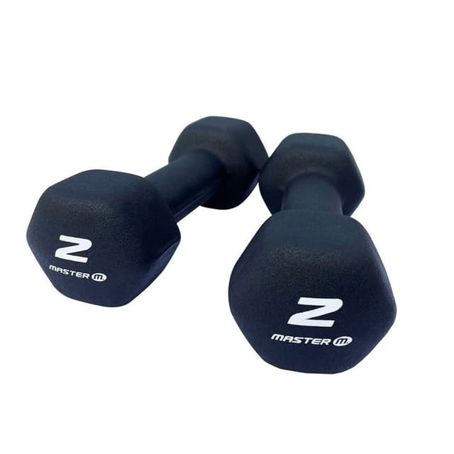 Master Fitness Neoprenhantlar i par, Hantlar Neoprene 2 kg