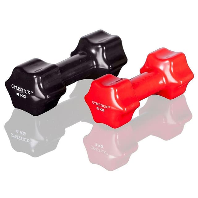 Gymstick Studio Dumbbell, Hantlar Gummi 6 kg