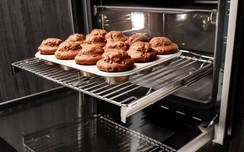 Cooking on 2 levels at same time for 45 cm ovens