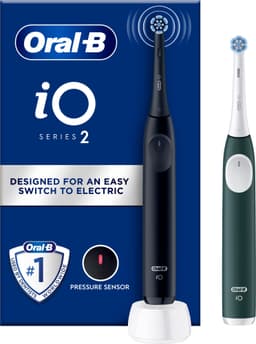 Oral-B iO2 Duo sähköhammasharja 612418 (Night Black + Forest Green)