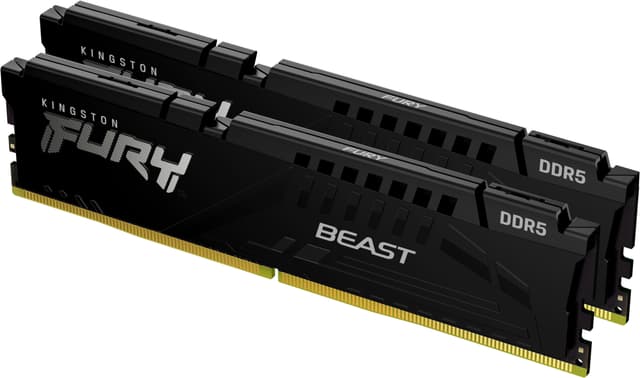 Kingston FURY Beast 64GB DDR5 RAM 6000MT/s CL30 (svart)