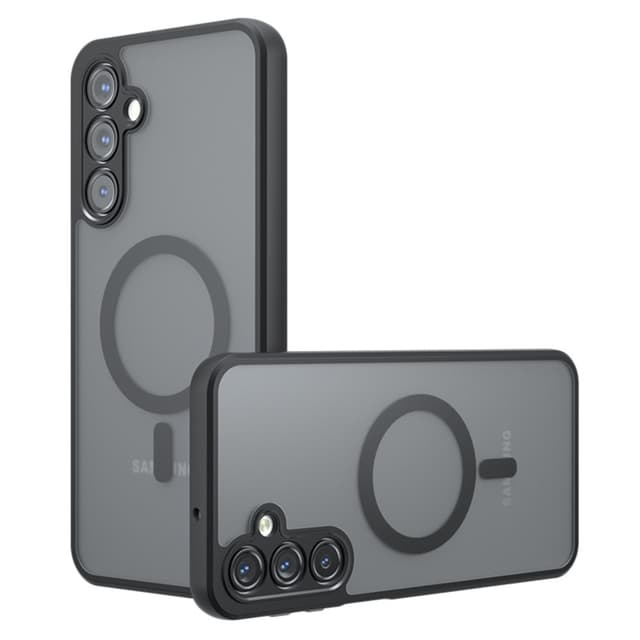SKALO Samsung A16 Skin-touch Hybrid Cover - Sort