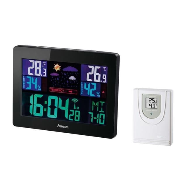 Hama Værstasjon EWS-1400 Color Svart