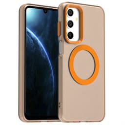 SKALO Samsung A16 Candy Series Hybrid Suojakuori - Oranssi